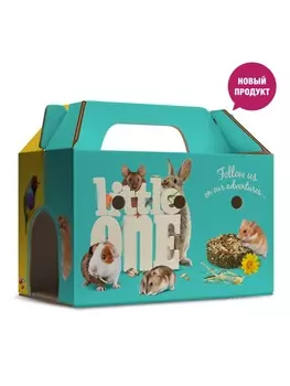 Little One картонная переноска для животных