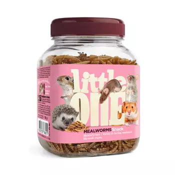 Little One Мучной червь для хомяков, крыс, мышей и песчанок (70 г.)