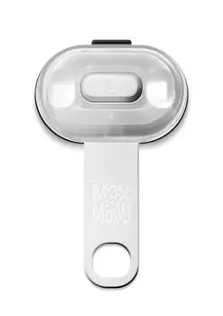 Max & Molly Matrix Ultra LED фонарик на ошейник, шлейку, поводок для собак (Белый)