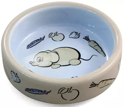 Миска Triol Мышонок керамическая (100 мл.)