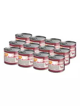 Мнямс "Асадо по-аргентински" консервы для собак всех пород (Телятина и тыква, 200 г. упаковка 12 шт)