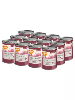 Мнямс "Фегато по-венециански" консервы для собак всех пород (Телятина и печень, 400 г. упаковка 12 шт)