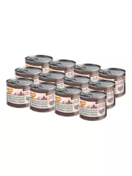 Мнямс "Фрикасе по-парижски" консервы для собак всех пород (Индейка и травы, 200 г. упаковка 12 шт)