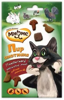 Мнямс Пир охотника для кошек (утка, кролик, дичь) (50 г.)