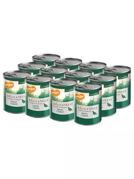 Мнямс "Потофё по-провански" консервы для собак всех пород (Перепел и тыква, 400 г. упаковка 12 шт)