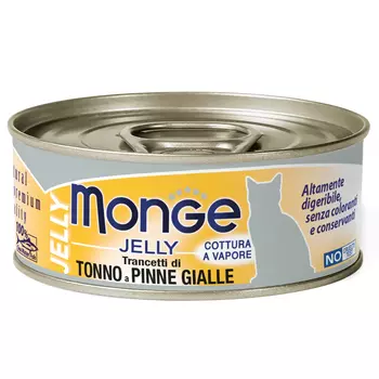Monge Cat Jelly консервы для кошек (кусочки в желе) (Тунец, 80 г.)