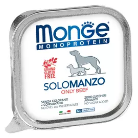 Monge Dog Monoprotein Solo консервы для собак (паштет) (Говядина, 150 г.)