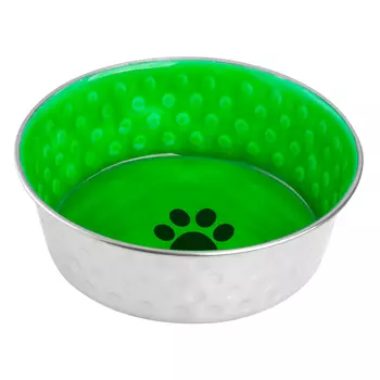 Mr.Kranch миска из нержавеющей стали с керамическим покрытием Candy (400 мл., Зеленая)