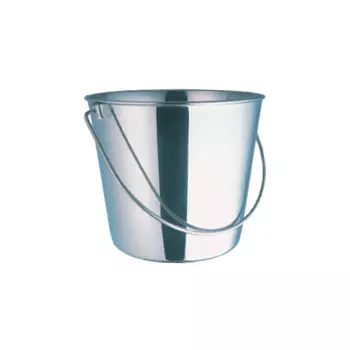 Mr.Kranch ведро из нержавеющей стали с креплением для клеток и вольеров (1,15 л.)