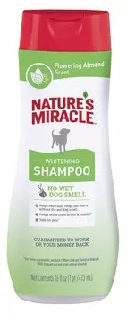 Nature's Miracle шампунь Whitening Odor Control для белых собак с контролем запаха (473 мл.)