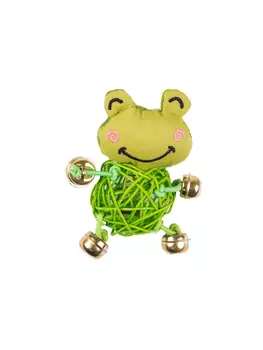 Не Один Дома игрушка для кошек Frog (9 х 9 х 13 см., Зеленый)