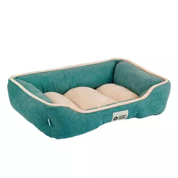 Не Один Дома лежанка для животных Марсель (62 х 48 х 12 см., Бирюзовый)
