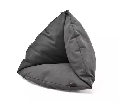 Не Один Дома лежанка-домик для животных Мягкая подушка (53 х 53 х 50 см., Серый)