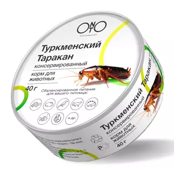 ONTO Туркменский таракан консервированный (Туркменский таракан, 40 г.)