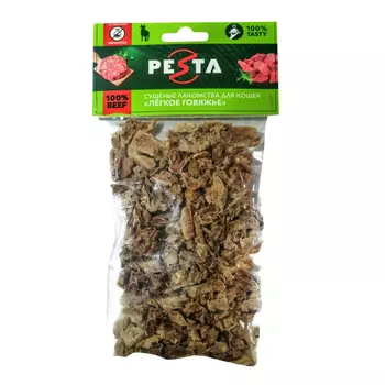 Pesta лакомство легкое говяжье для кошек (15 г.)