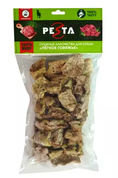 Pesta лакомство легкое говяжье для собак (90 г.)