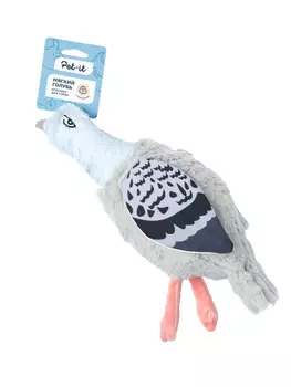 Pet-it Bird игрушка для собак мягкий Голубь с пищалкой (10 х 35,5 см.)