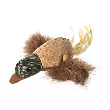 Pet-it игрушка для кошек мягкая Уточка Кряква с мятой (15 х 23 см.)