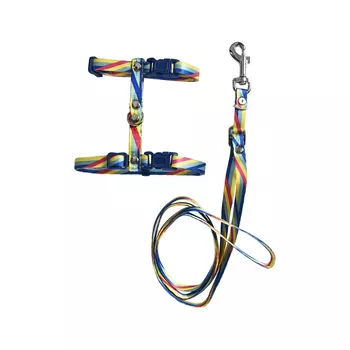 Pet-it комплект для кошек шлейка и поводок (Разноцветный)