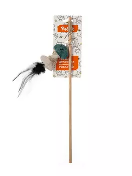 Pet-it удочка-дразнилка для кошек Рыбка