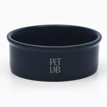 Pet Lab керамическая миска (0,2 л., Синяя)