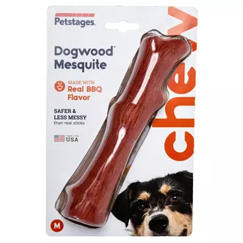 Petstages игрушка Mesquite Dogwood с ароматом барбекю для собак (18 см.)