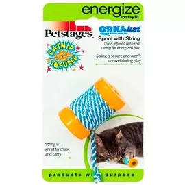 Petstages игрушка ОРКА "Катушка с веревочкой" для кошек