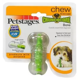 Petstages игрушка "Хрустящая косточка" резиновая (очень маленькая) для собак (8 см.)