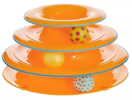 Petstages игрушка "Трек 3 этажа" для кошек