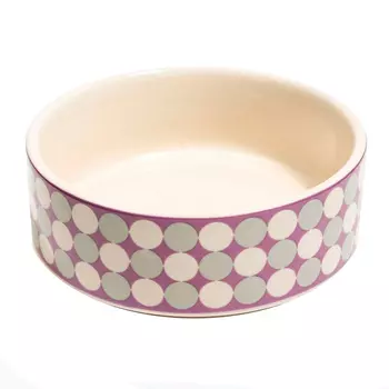 Пижон миска керамическая Горошек (0,2 л.)