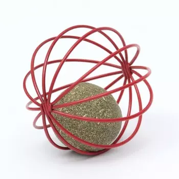 Пижон шарик для кошек из прессованной кошачьей Мята в шаре (6 см.)