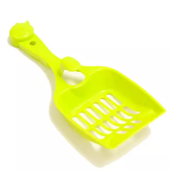 Пижон совок для туалета с креплением к лотку Удача (24 х 9,5 см., Зелёный)