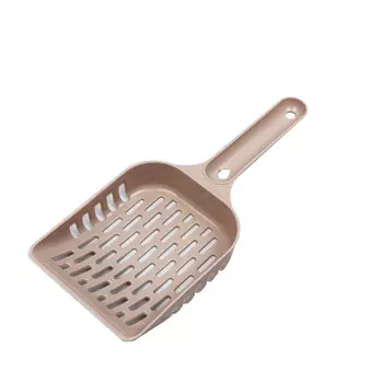 Пижон совок для уборки кошачьего туалета (24 х 10 х 3 см., Бежевый)