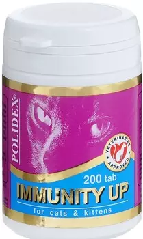 Polidex Витамины Immunity Up для кошек (200 таб.)