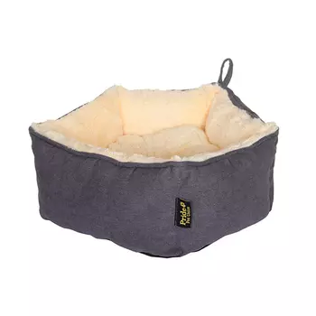 Pride Лежанка "Зимняя Звездочка" (51 х 51 х 22 см., Серая)