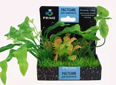 Prime композиция из пластиковых растений, M618 (15 см.)