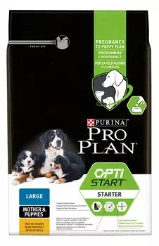 Pro Plan Large Starter корм для щенков крупных пород (Курица, 3 кг.)