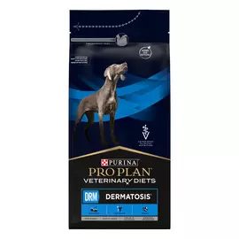 Pro Plan Veterinary Diets DRM Dermatosis корм для собак при дерматозах (Диетический, 1,5 кг.)