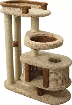 Пушок комплекс "Брунетка" (110 х 100 х 40 см.)