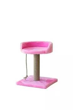 Пушок когтеточка "Мини" (35 х 35 х 55 см., Розовая)