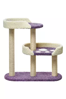 Пушок когтеточка "Бумба" (ковролин) (100 х 40 х 100 см.)