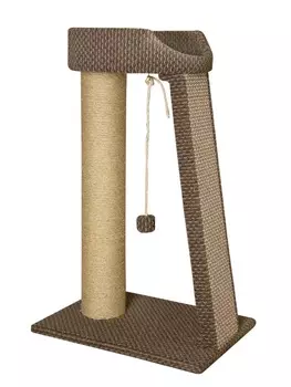 Пушок Когтеточка "Мегалея" (72 х 52 х 115 см., Коричневый)