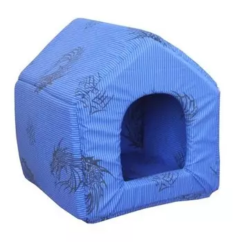 Пушок лежак-домик "Будка" №1 (36*36*38 см)