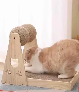 Регардами когтеточка с двумя шарами (35 х 45 см.)