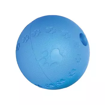 Rosewood игрушка для собак резиновая Мяч для лакомств (8 см., Голубой)