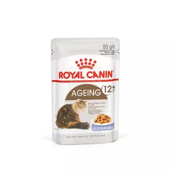 Royal Canin Ageing +12 пауч для кошек старше 12 лет (кусочки в желе) (Мясо, 85 г.)