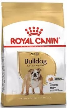Royal Canin Bulldog Adult для собак породы бульдог (Курица, 12 кг.)