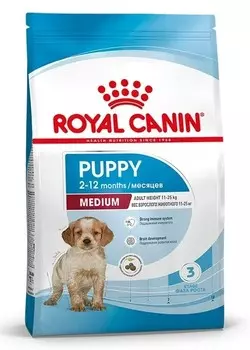 Royal Canin Medium Puppy для щенков средних пород (Курица, 3 кг.)