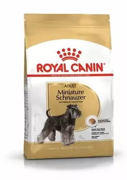 Royal Canin Miniature Schnauzer Adult для собак породы миниатюрный шнауцер (Курица, 7,5 кг.)
