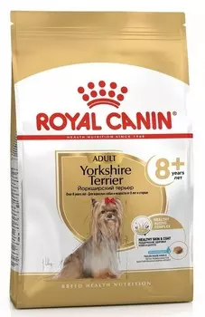 Royal Canin Yorkshire Terrier Adult 8+ для собак породы йоркширский терьер старше 8 лет (Курица, 500 г.)